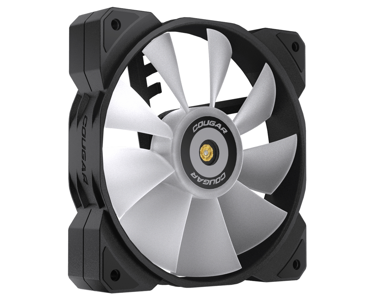 Cougar Gehäuse Lüfter MHP 120 ARGB Schwarz 3er-Pack - Gehäuse-Lüfter - 2.000 rpm, Ansicht 4