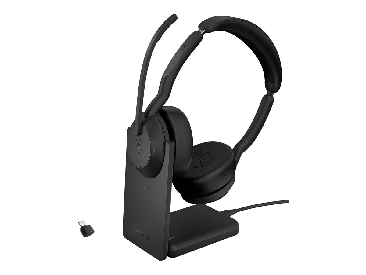 Jabra Evolve2 55 MS Stereo - Headset - On-Ear