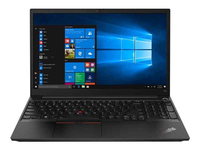 Lenovo ThinkPad E15 Gen 2 20T8 - AMD Ryzen 5 Pro 4650U / 2.1 GHz - Win 10 Pro 64-Bit - Radeon Graphics - 8 GB RAM - 256 GB SSD NVMe