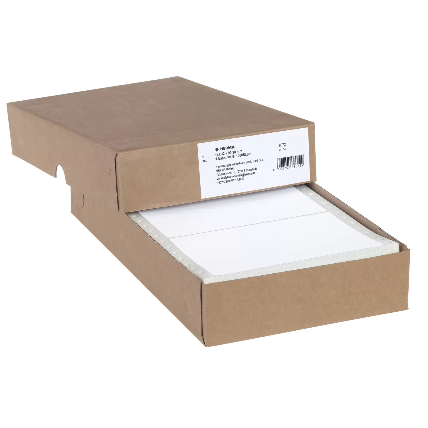 HERMA Computer labels - Papier - matt - permanent selbstklebend, Ansicht 2