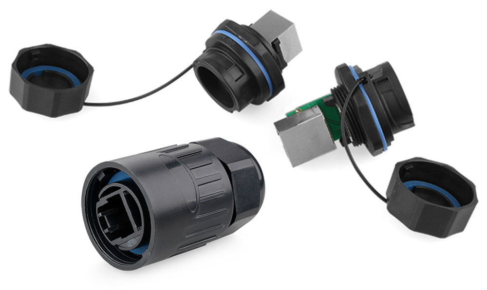 Good Connections IC06-R103 - RJ45 - Schwarz - Kupfer - Kunststoff - Kieselgel - IP65 - IP67 - -40 - 80 °C, Ansicht 4