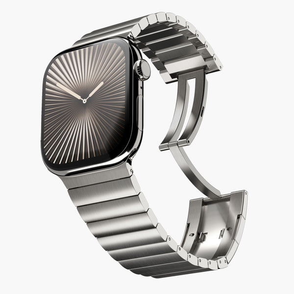 Vonmählen Edelstahl Gliederarmband Pro für Apple Watch 40/41, Ansicht 3