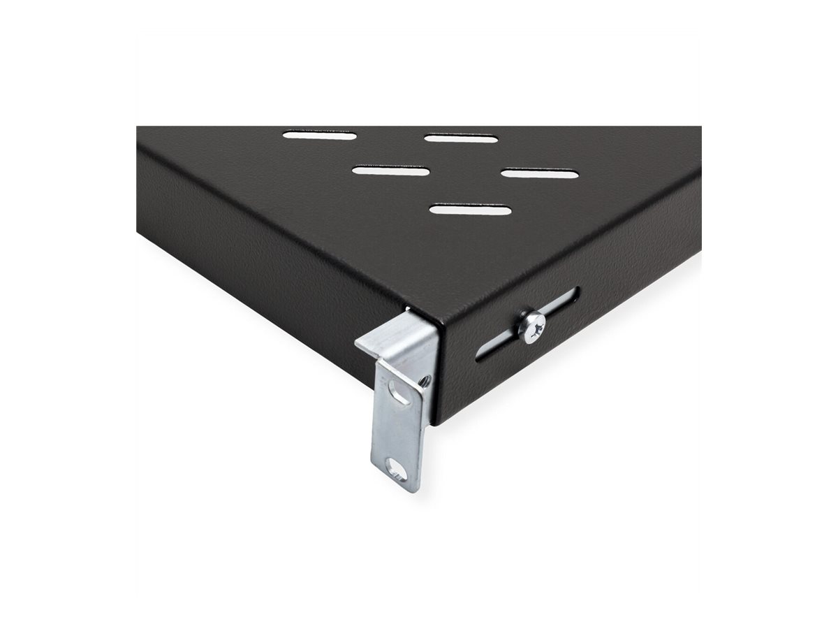 ROLINE 19 Zoll Fachboden 1 HE 500 T 50 kg schwarz, Ansicht 4