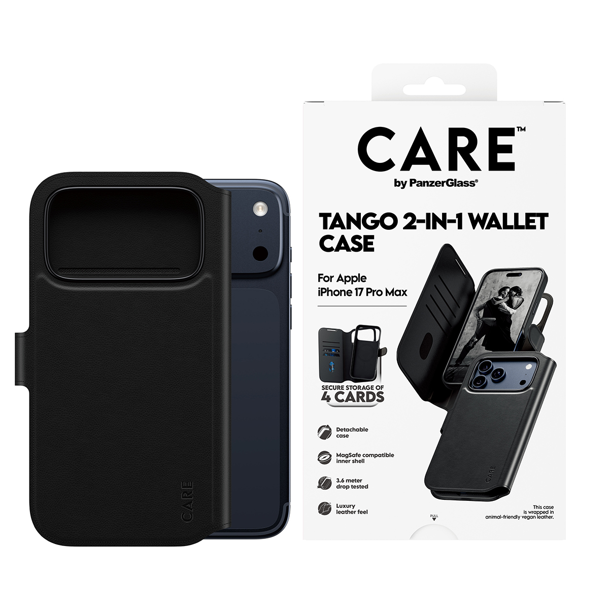 PanzerGlass CARE by PanzerGlass Tango - Flip-Hülle für Mobiltelefon, Ansicht 4