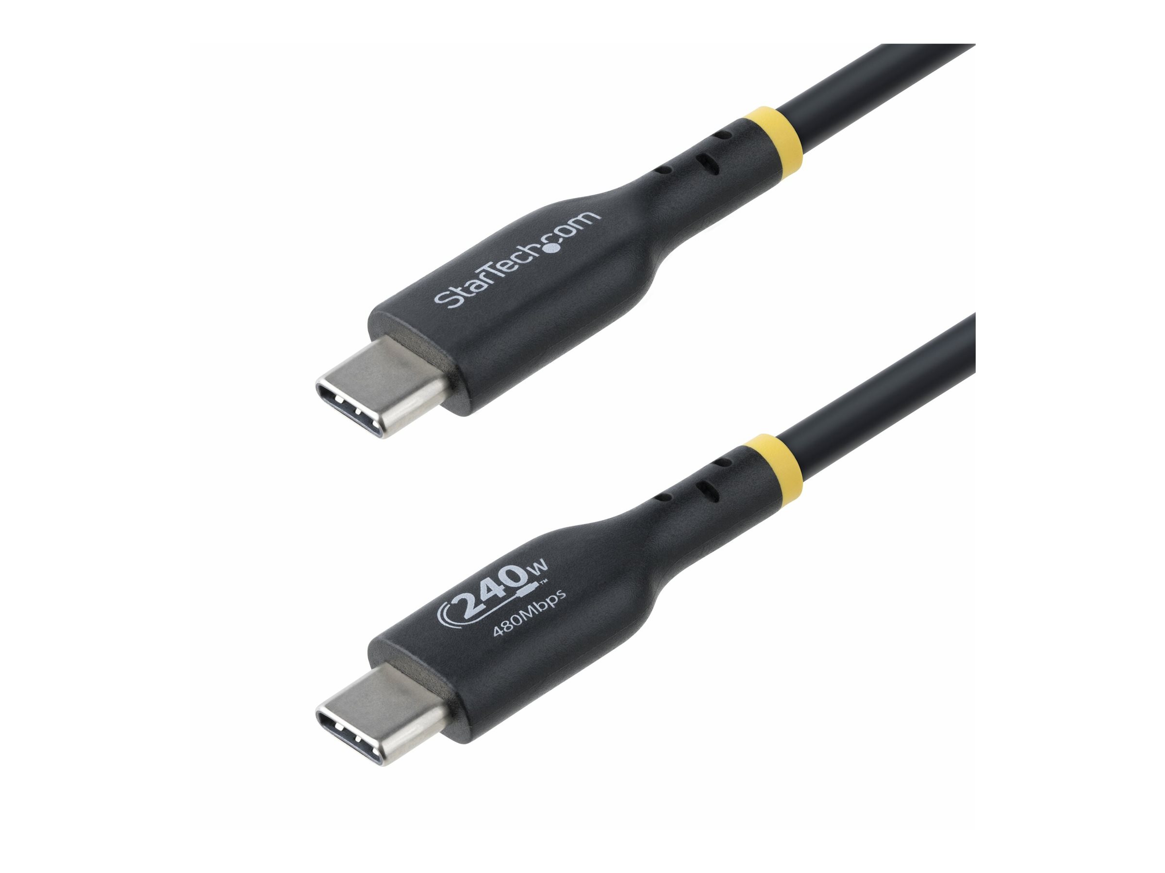 StarTech.com 4m USB-C Ladekabel, USB-IF zertifiziert, 240W PD EPR, M/M - USB-Kabel - USB-C (M)