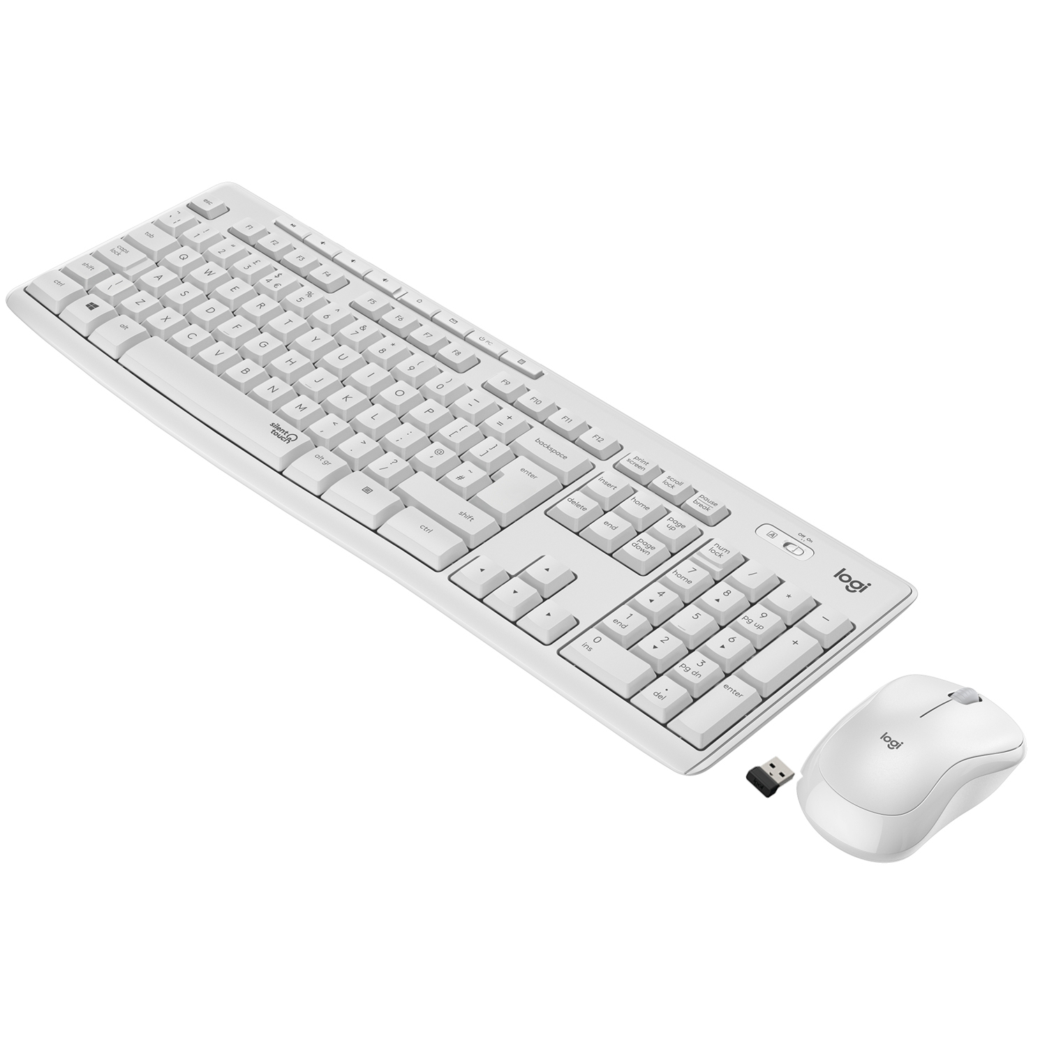 Logitech MK295 Silent - Tastatur-und-Maus-Set - TL: Italienisch, QWERTY, Ansicht 2