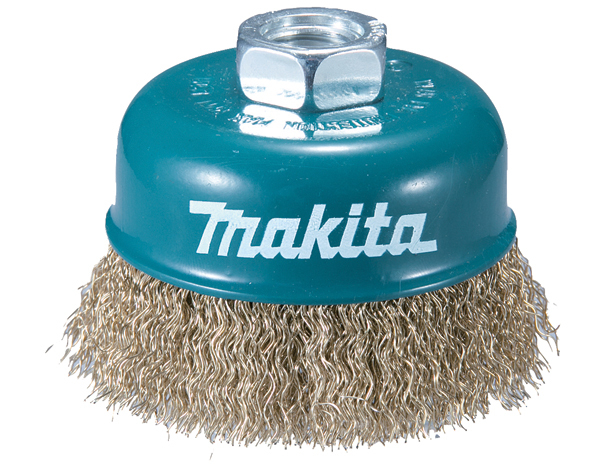 Makita Drahttopfbürste - für Holz, Metall, Farbe, Rost, Schweißkanten, Ansicht 2