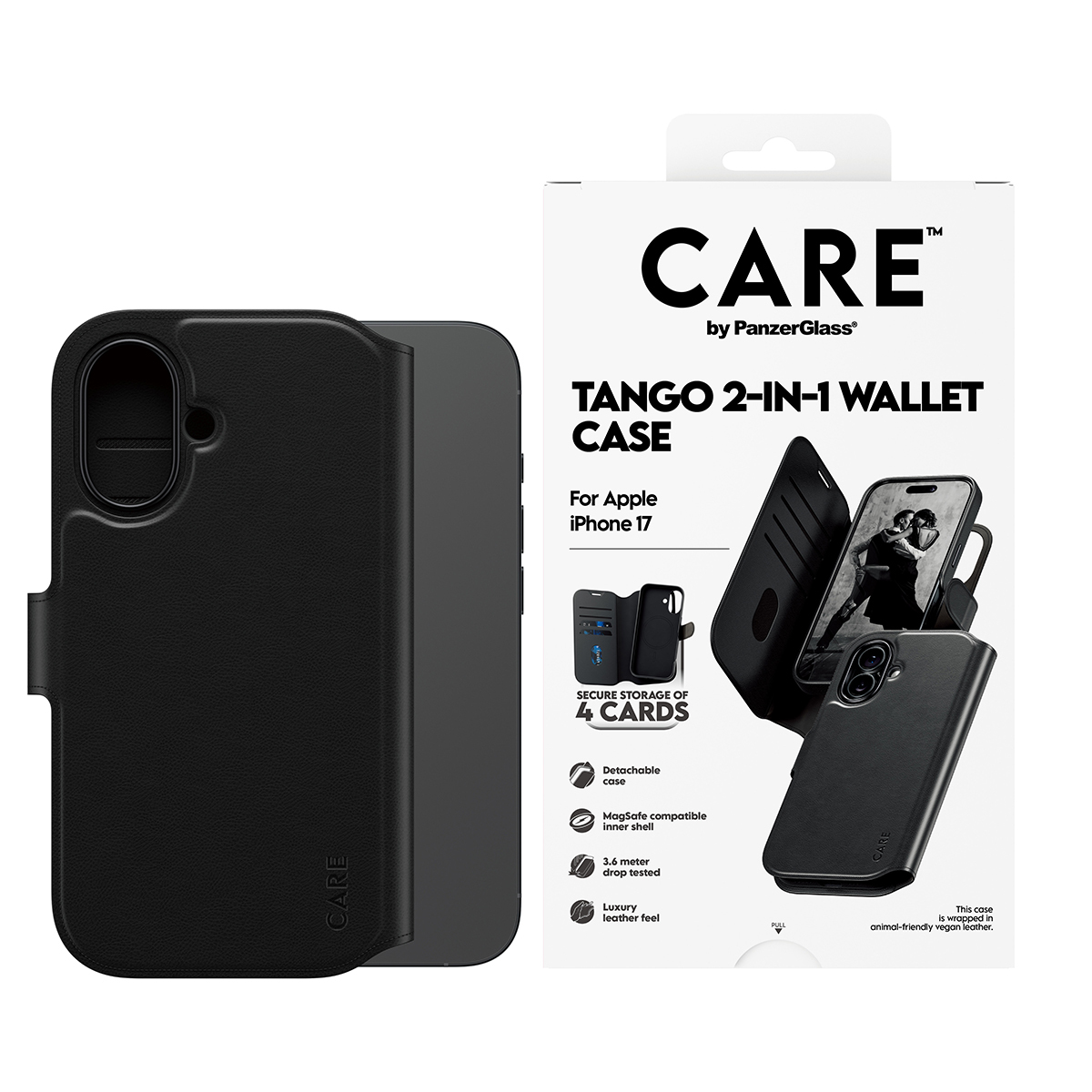 PanzerGlass CARE by PanzerGlass Tango - Flip-Hülle für Mobiltelefon, Ansicht 4