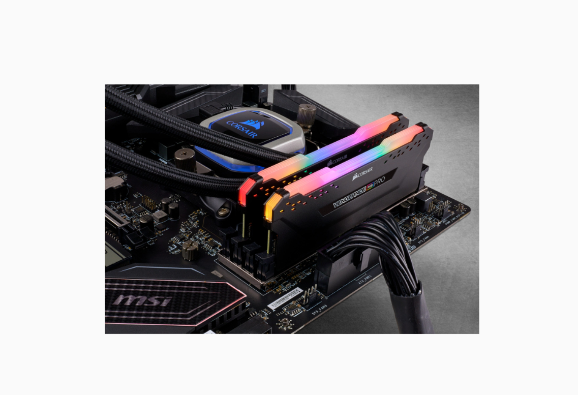 Corsair Vengeance RGB PRO - DDR4 - kit - 32 GB: 2 x 16 GB, Ansicht 2