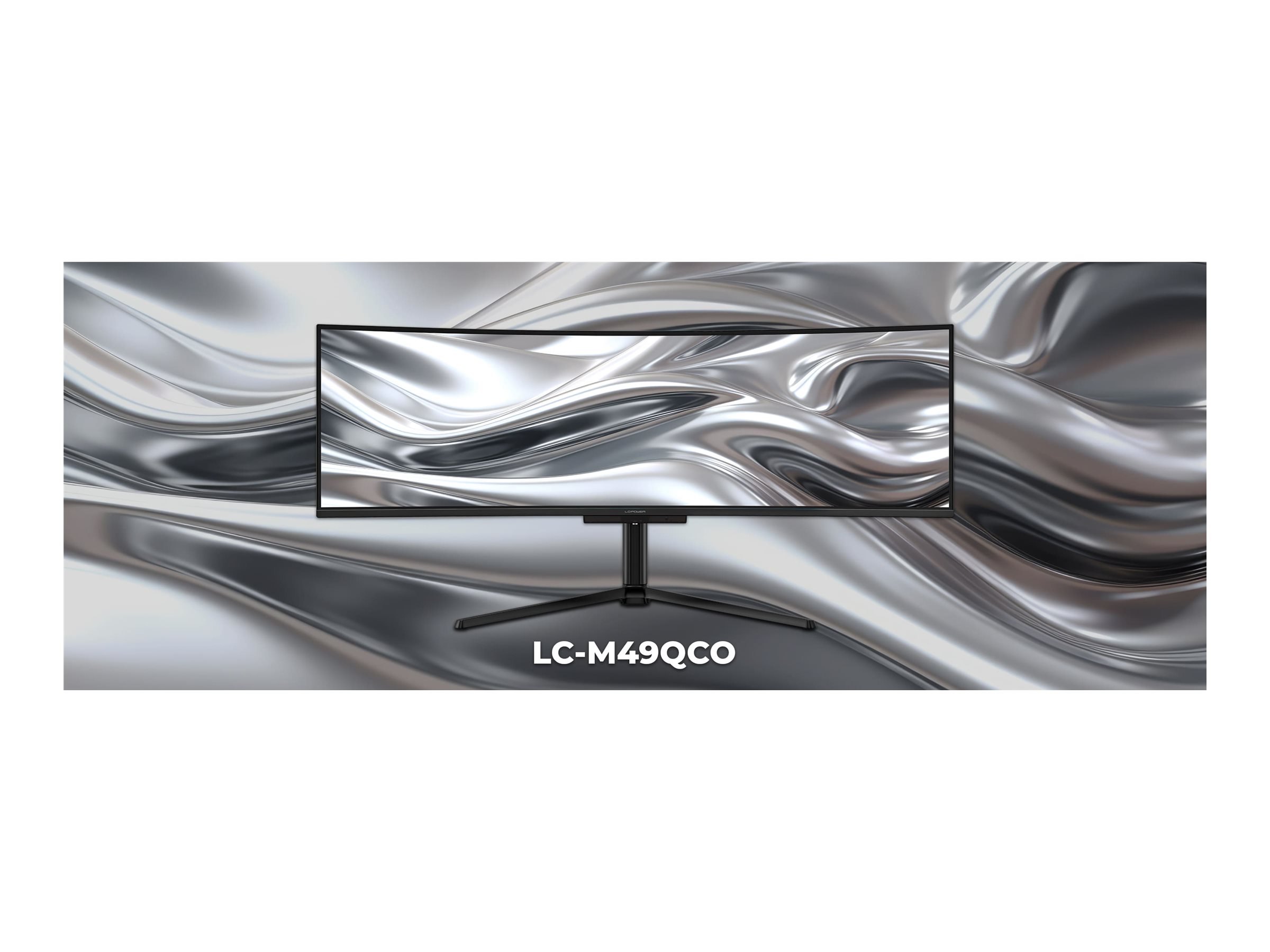 LC-Power LC-M49QCO - LCD-Monitor - gebogen - 124.5 cm (49")