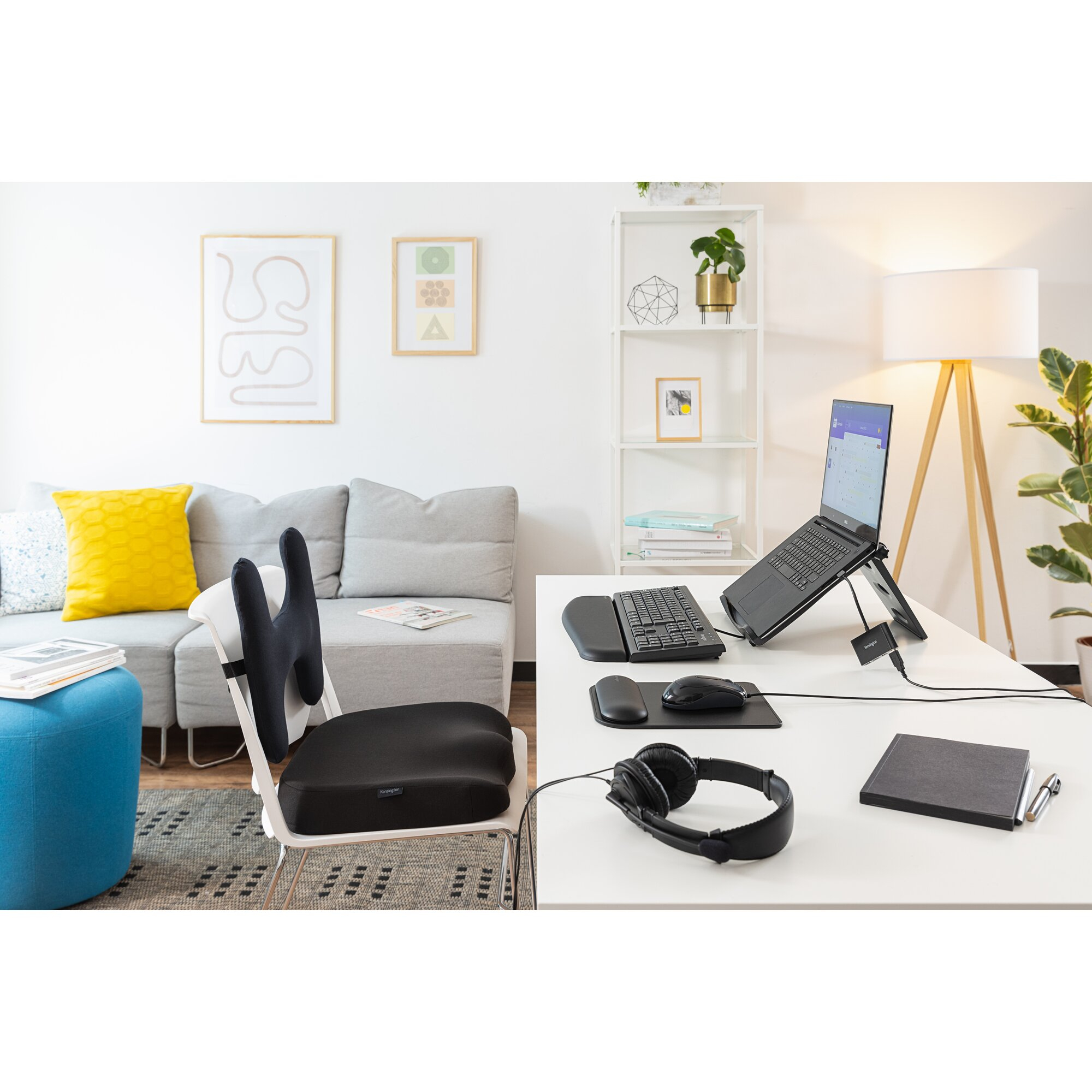 Kensington Ergonomic Memory Foam Seat Cushion, Ansicht 2