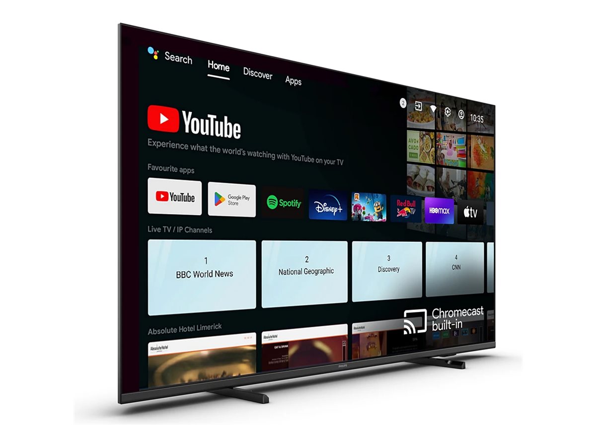 Philips 50HFL4518U - 126 cm (50) Diagonalklasse PrimeSuite LCD-TV mit LED-Hintergrundbeleuchtung - Gesundheitswesen  Hotel - Smart TV - Android TV - 4K UHD (2160p)
