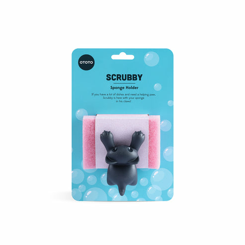 Ototo Design Scrubby Grau Schwamm Halter, Ansicht 4