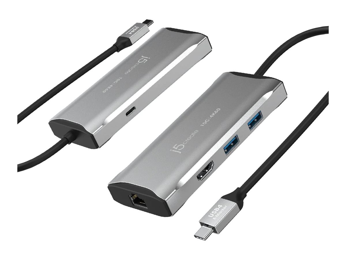 j5create JCD392-N - Dockingstation - USB-C / USB4 / Thunderbolt 3 / Thunderbolt 4, Ansicht 5
