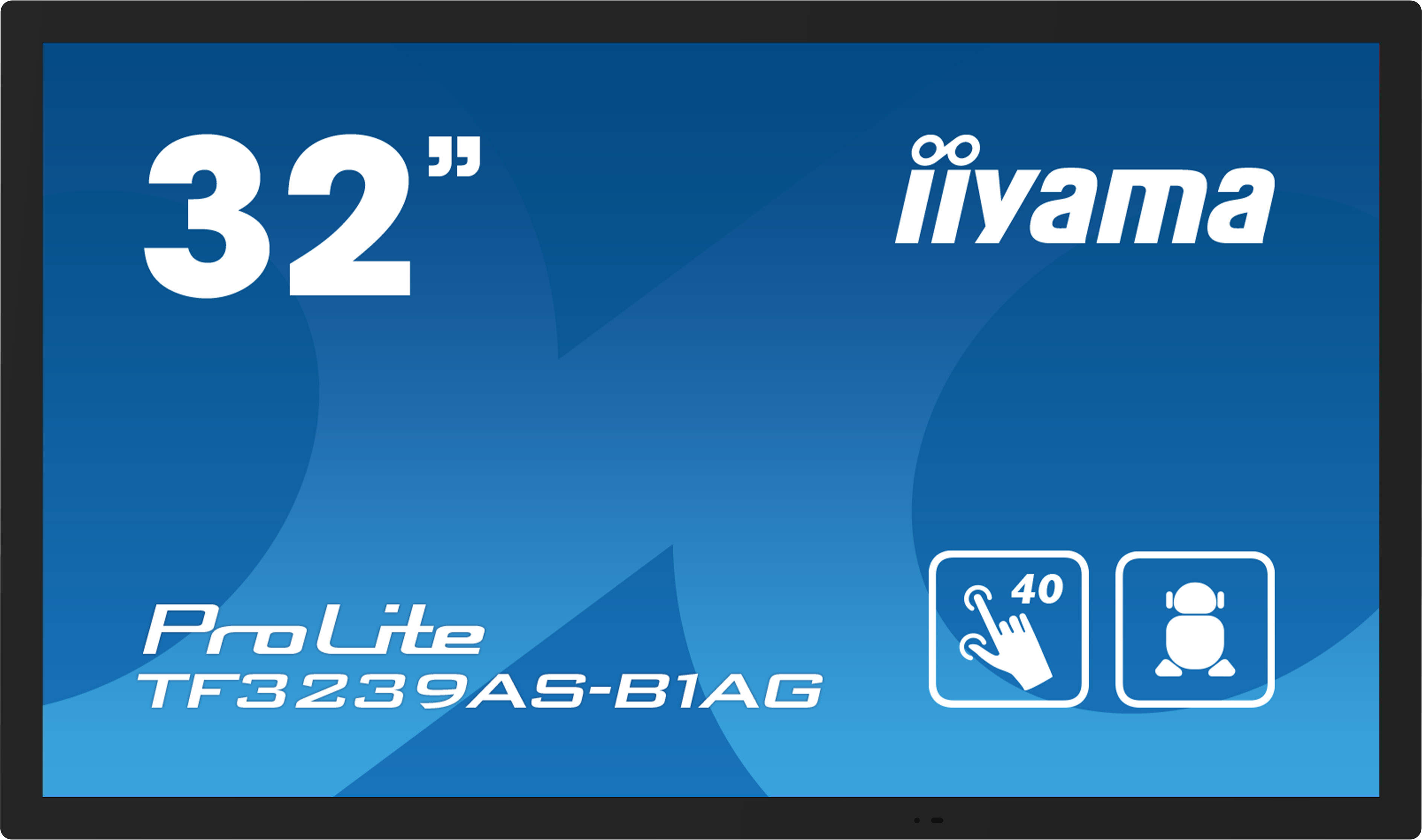 Iiyama ProLite TF3239AS-B1AG 32 12 Punkt Touch, Ansicht 3