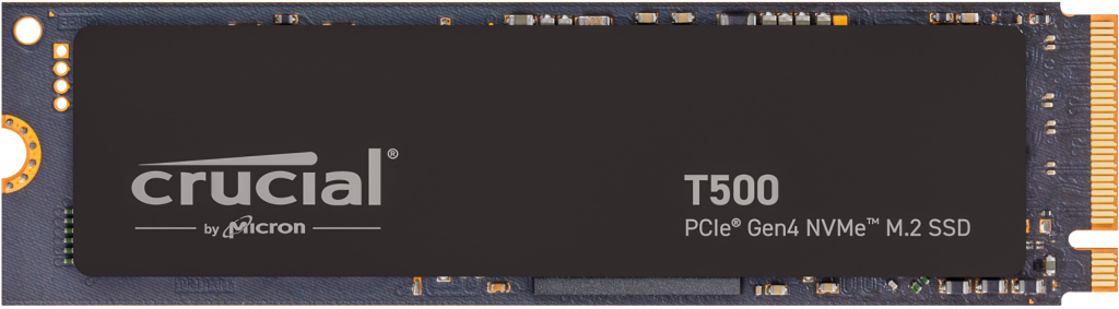 Crucial T500 - SSD - 4 TB - intern - M.2 2280 - PCIe 4.0 x4 (NVMe), Ansicht 2