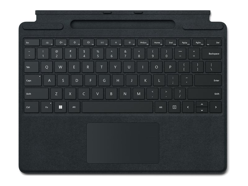 Microsoft Surface Pro Keyboard - Tastatur - mit Beschleunigungsmesser Touchpad Surface Slim Pen 2 Ablage- und Ladeschale