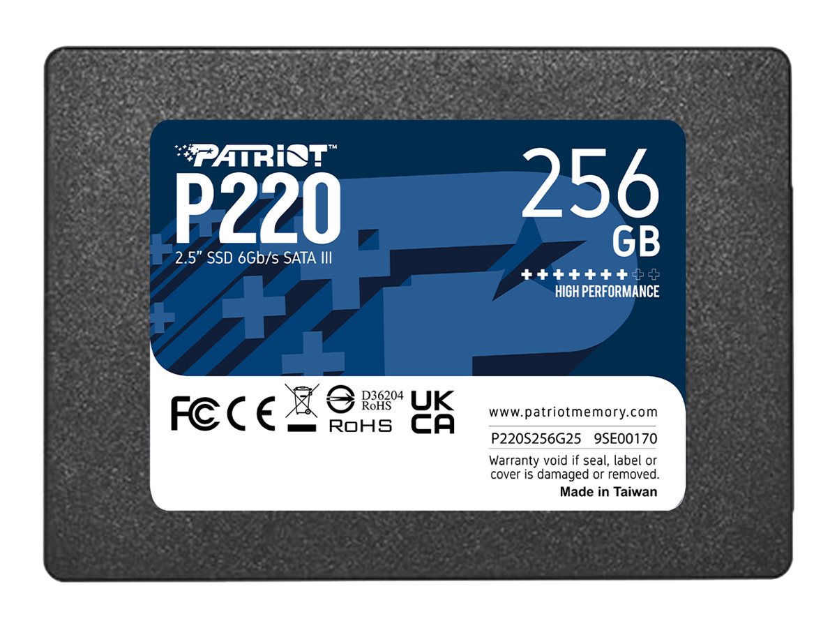 Patriot P220 - SSD - 256 GB - SATA 6Gb/s