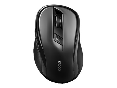 Rapoo M500 - Maus - Für Rechtshänder - optisch - 7 Tasten - kabellos - 2.4 GHz, Bluetooth 4.0, Bluetooth 3.0, Ansicht 2