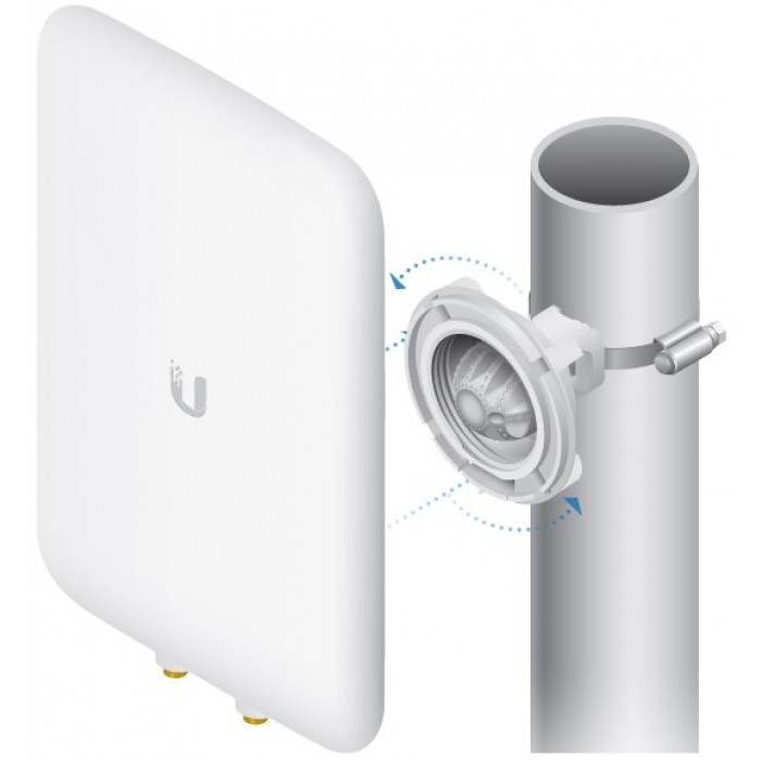 UbiQuiti UniFi UMA-D - Antenne - Pfosten montierbar, geeignet für Wandmontage - Wi-Fi - 10 dBi (für 2,4 - 2,5 GHz), Ansicht 3