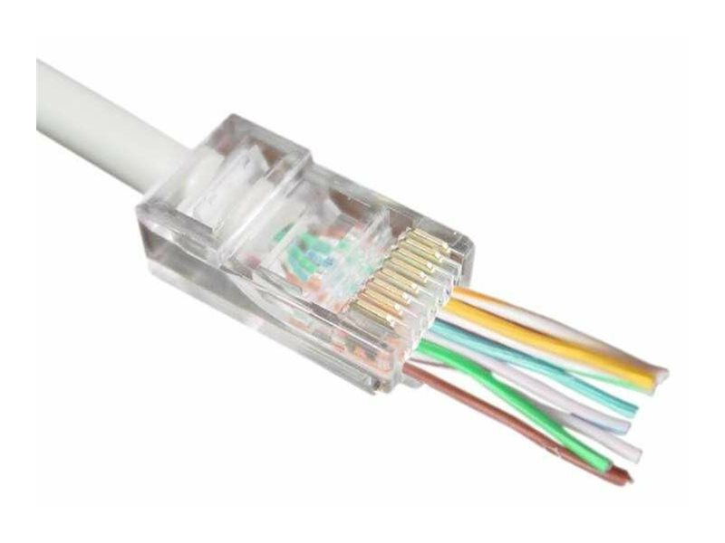 MicroConnect Modular RJ45 Cat6 UTP Easy Connector 100pcs, Ansicht 2