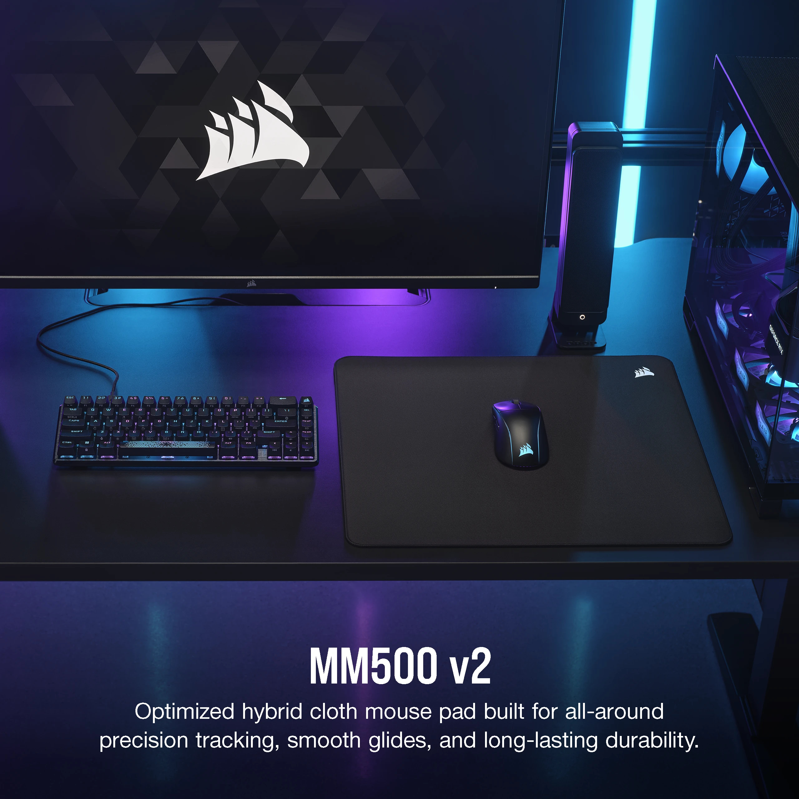 Corsair Gaming Mousepad MM500 v2-L, Ansicht 3