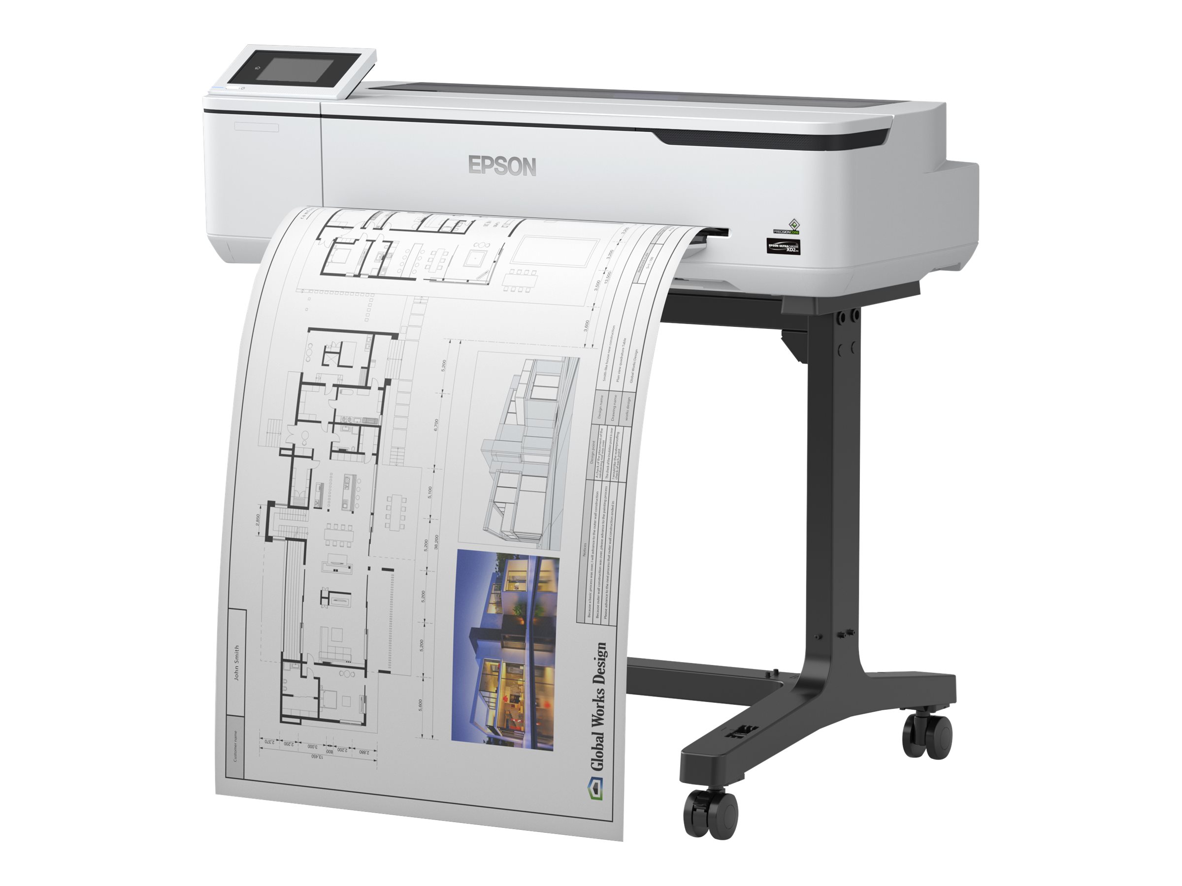 Epson SureColor SC-T3100 - 610 mm (24") Großformatdrucker - Farbe - Tintenstrahl - Rolle A1 (61,0 cm)