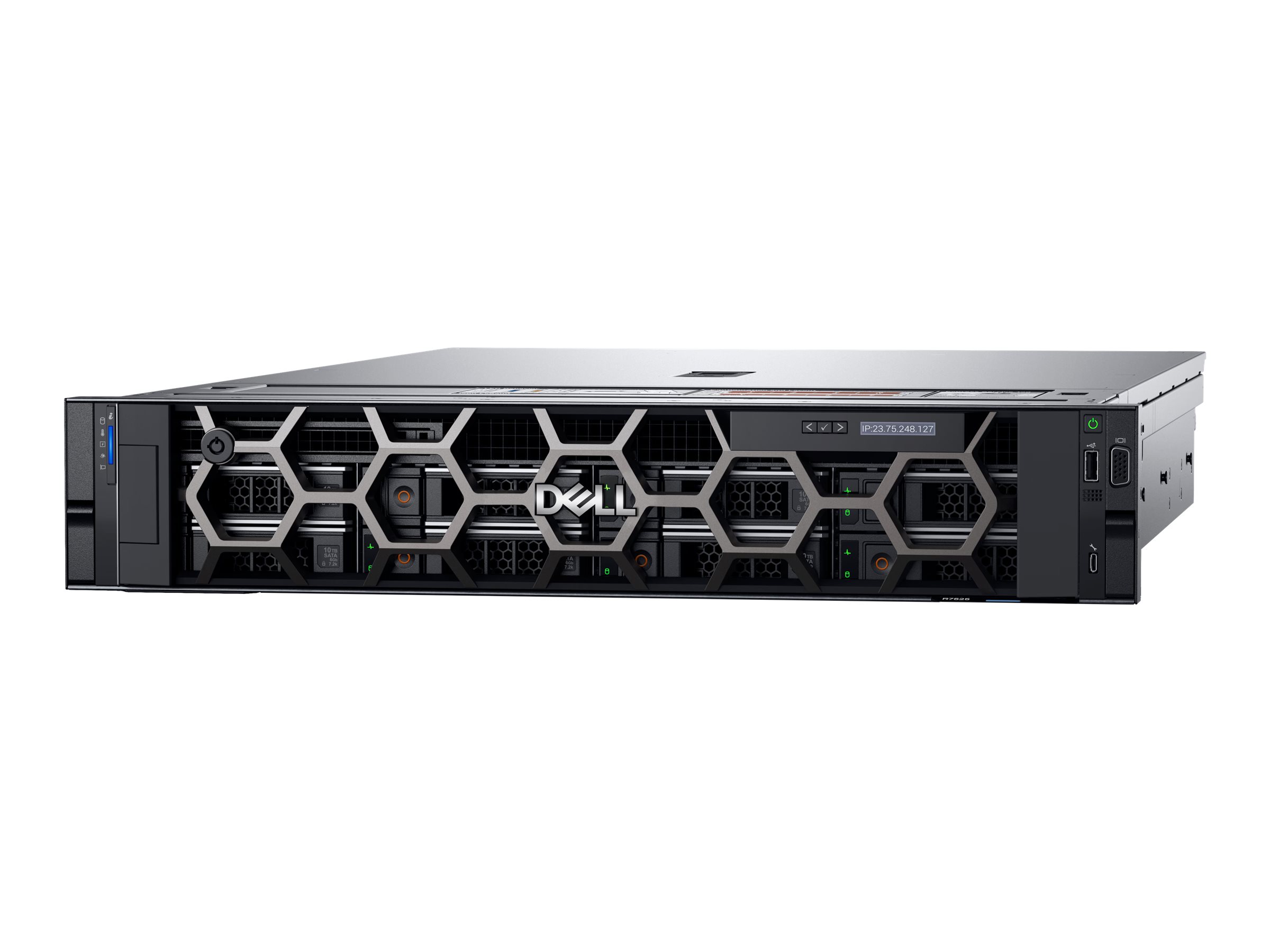 Dell PowerEdge R7525 - Server - Rack-Montage - 2U - zweiweg - 2 x EPYC 73F3 / 3.5 GHz