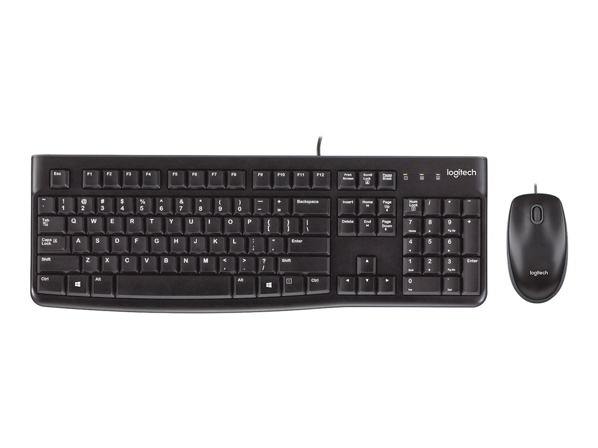 Logitech Desktop MK120 - Tastatur-und-Maus-Set - TL: Spanisch, QWERTY, Ansicht 3
