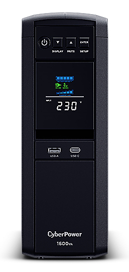 CyberPower Systems CP1600EIPFCLCD Line-Interact. USV - (Offline-) USV - Ladegerät, Ansicht 4