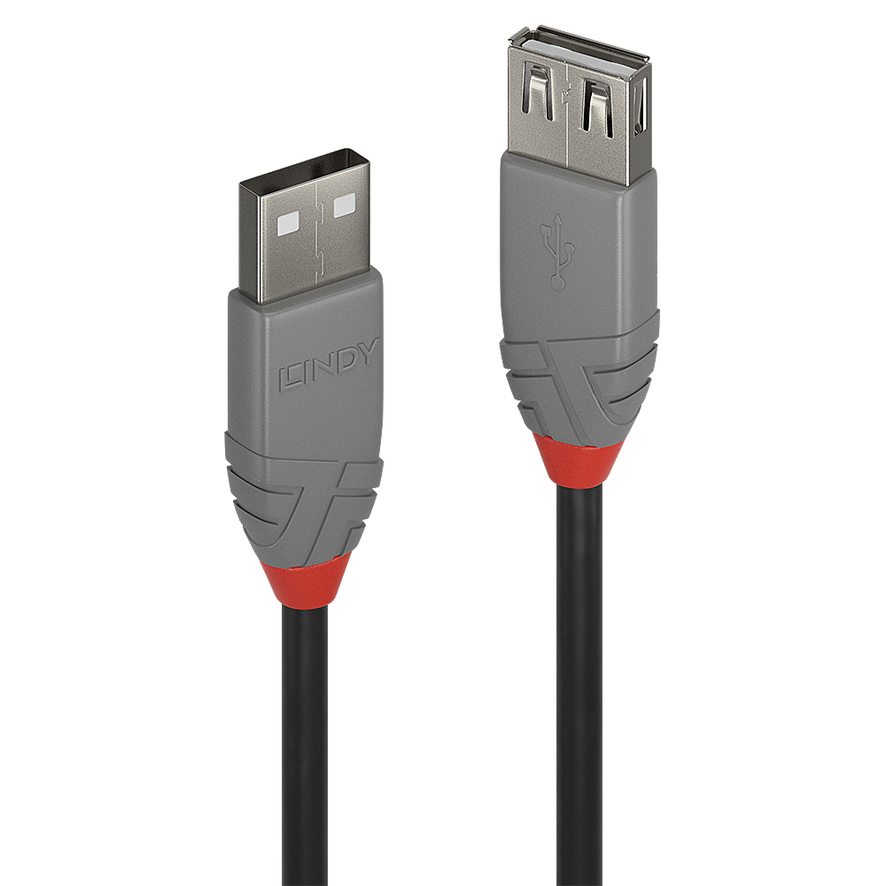 Lindy Anthra Line - USB-Verlängerungskabel - USB (M), Ansicht 2