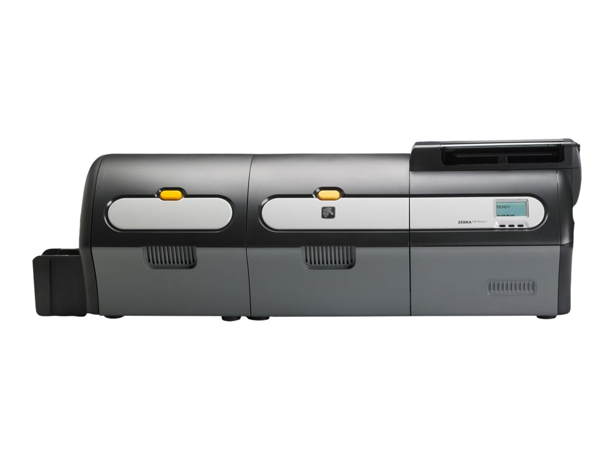 Zebra ZXP Serie 7, einseitig, 12 Punkte/mm (300dpi), USB, Ethernet, Contact, Contactless