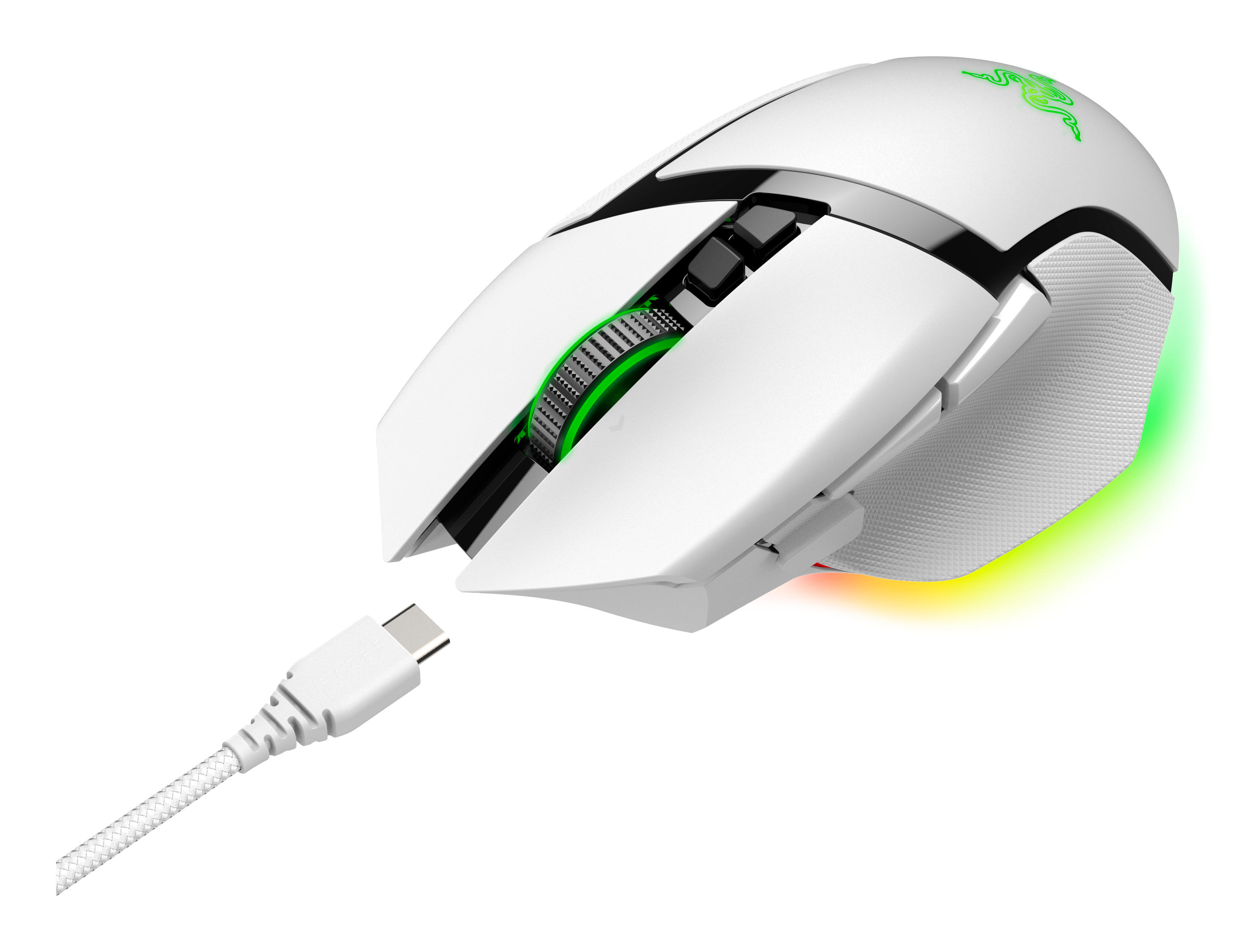 Razer Basilisk V3 pro - Maus - ergonomisch - Für Rechtshänder - optisch - 11 Tasten - kabellos, kabelgebunden, Ansicht 2