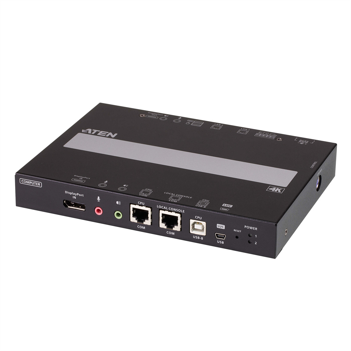 ATEN RCMDP101U Remote Share Access Single Port 4k DisplayPort KVM over IP - KVM-Umschalter - 1-Port