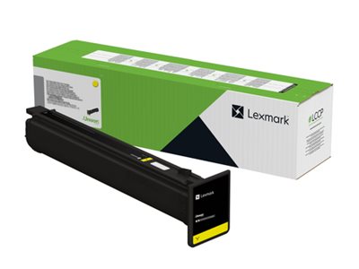 Lexmark Gelb - original - Box - Tonerpatrone LRP LCCP