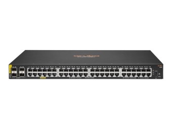 HPE Aruba 6100 48G Class4 PoE 4SFP+ 370W Switch - Switch - managed - 48 x 101001000 (PoE+)