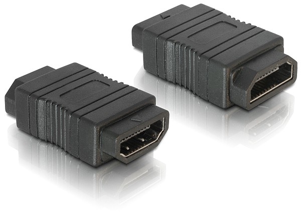 Delock HDMI Kupplung - HDMI weiblich zu HDMI, Ansicht 2