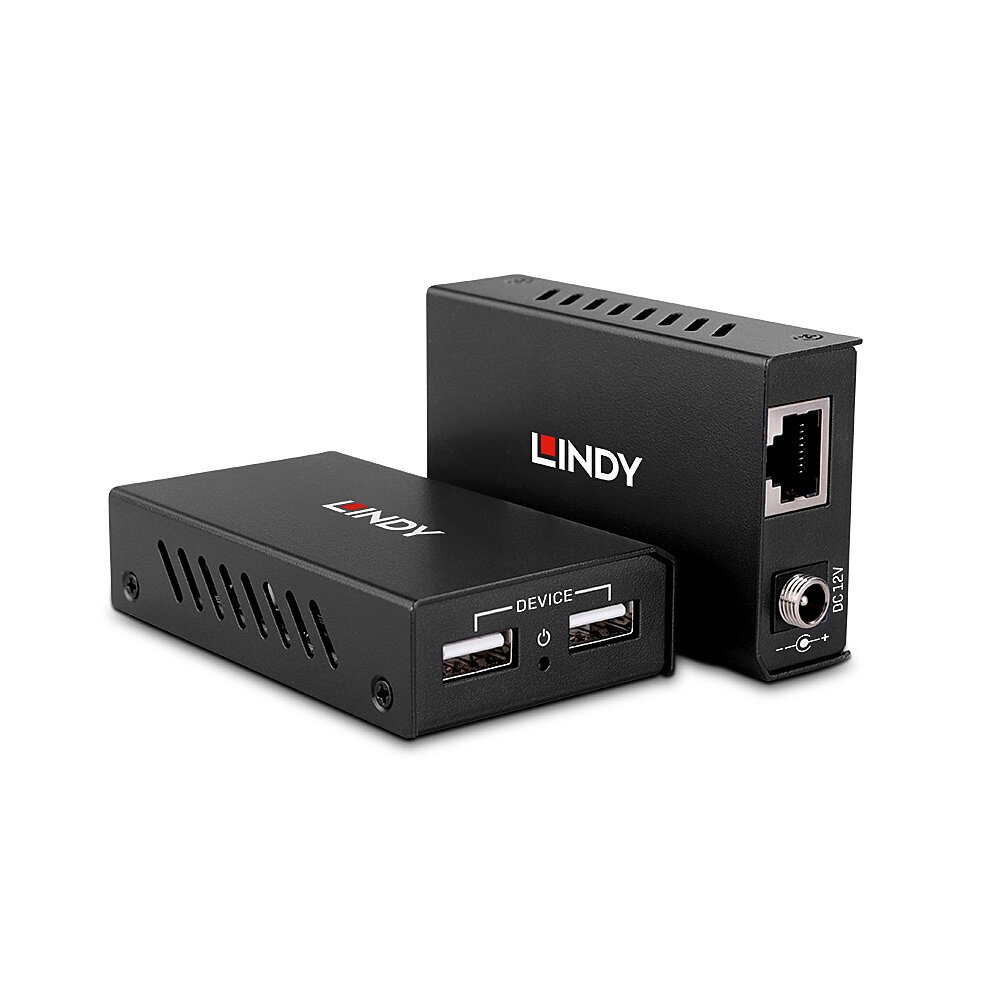 Lindy 2 Port USB 2.0 Cat. 6 Extender - Kabel - DigitalDaten