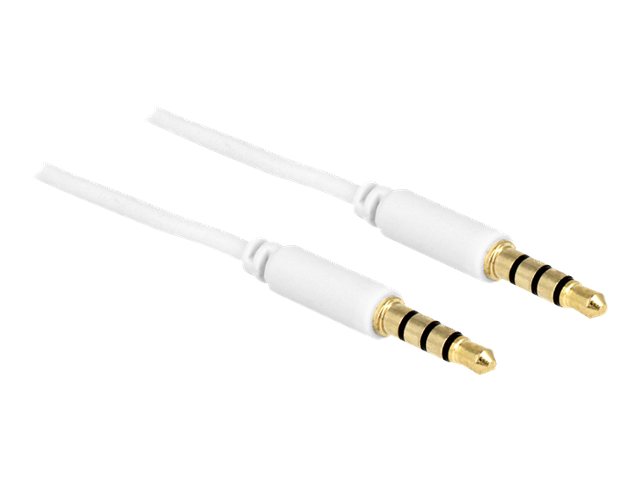Delock Headset-Kabel - 4-poliger Mini-Stecker männlich zu 4-poliger Mini-Stecker männlich