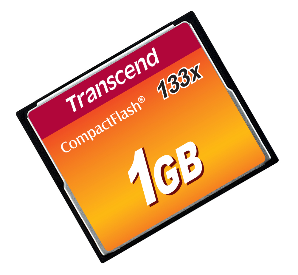 Transcend Flash-Speicherkarte - 1 GB - 133x, Ansicht 4
