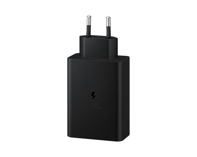 Samsung EP-T6530 - Netzteil - 65 Watt - 3.5 A - SFC 2.0, PD 3.0, SFC, AFC, QC - 3 Ausgänge (2 x USB-C, USB), Ansicht 3