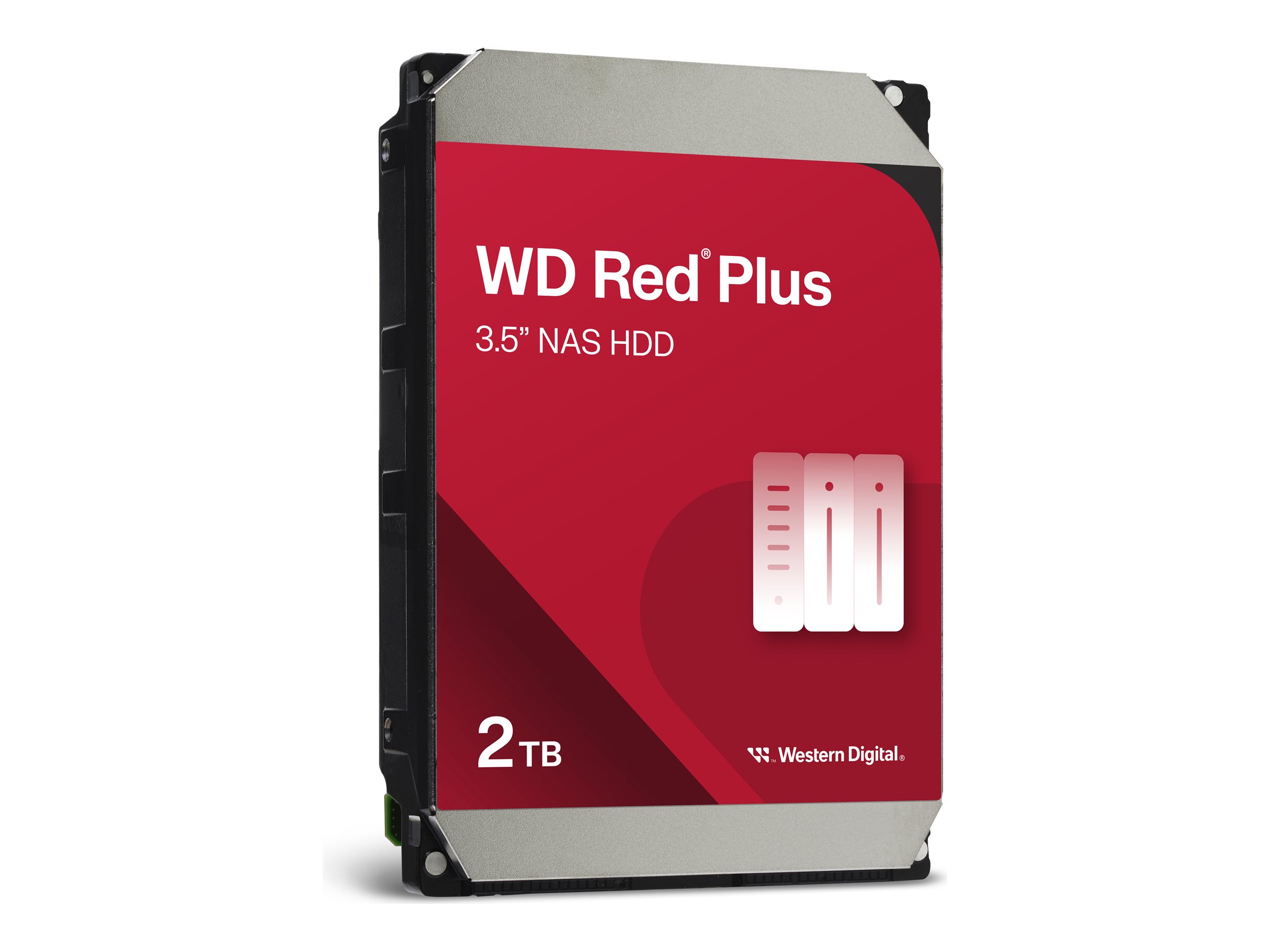 WD Red WD20EFPX - Festplatte - 2 TB - intern - 3.5 (8.9 cm)