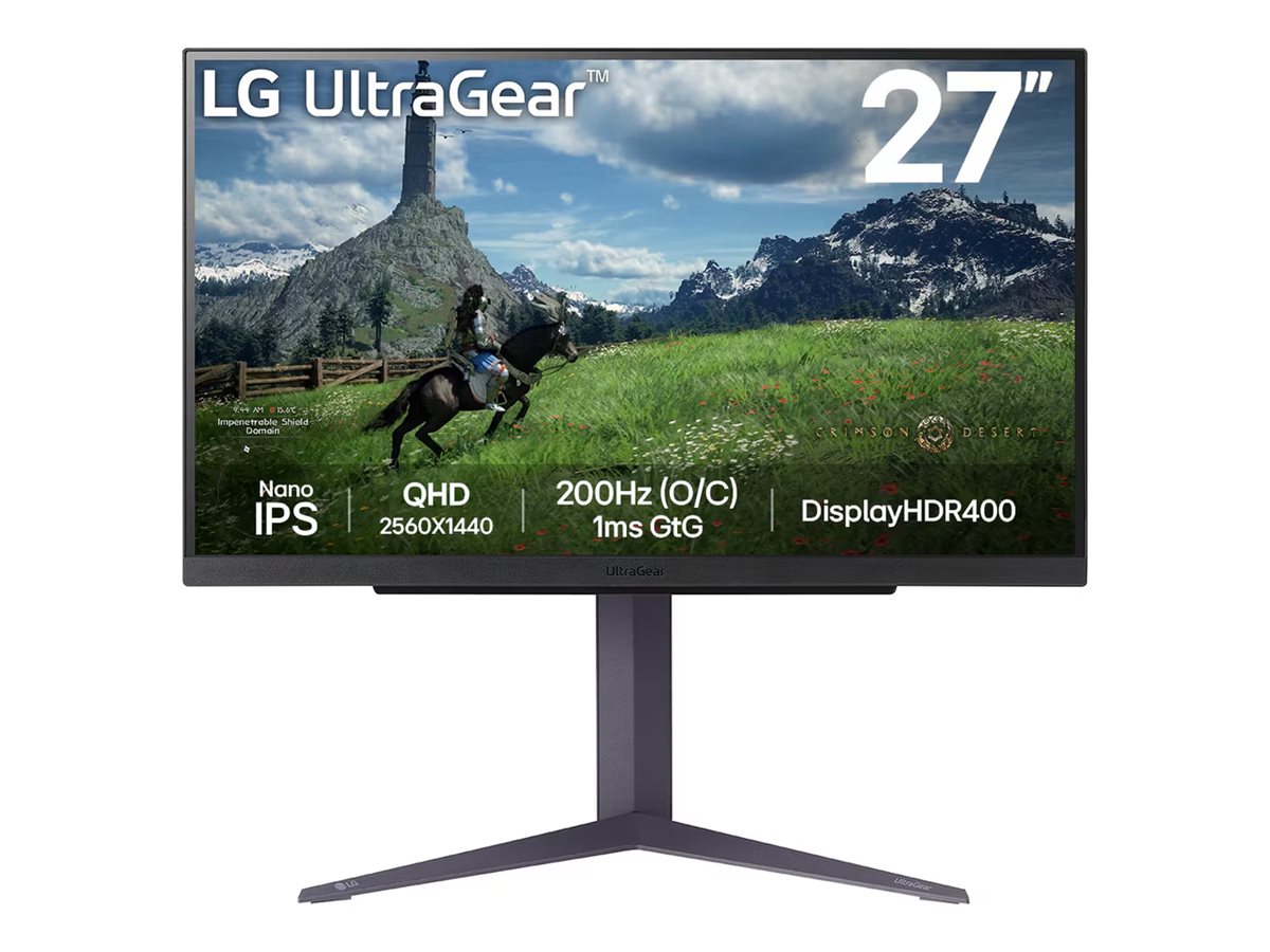 LG UltraGear 27GS85QX-B - LED-Monitor - Gaming - 68.4 cm (27")
