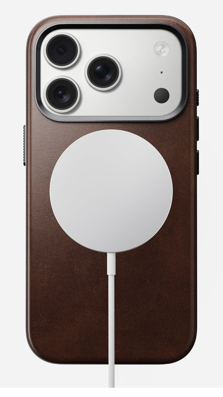 Nomad Traditional Leather Case iPhone 17 Pro Rustic Brown H., Ansicht 2