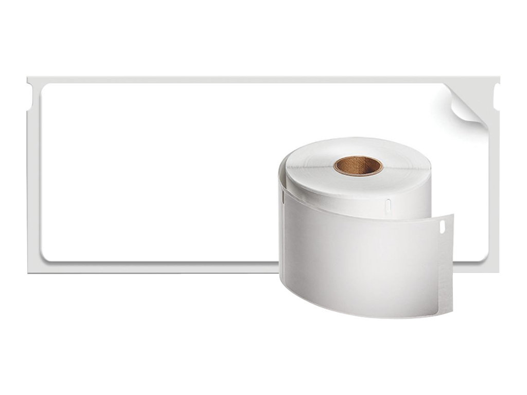 Dymo LabelWriter Large - Selbstklebend - weiß - 89 x 36 mm 260 Etikett(en) (1 Rolle(n), Ansicht 3