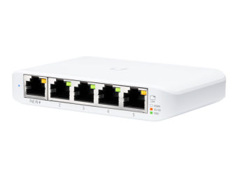 Ubiquiti UniFi Switch USW Flex Mini - Switch - Smart - 4 x 101001000 + 1 x 101001000 (PoE+)
