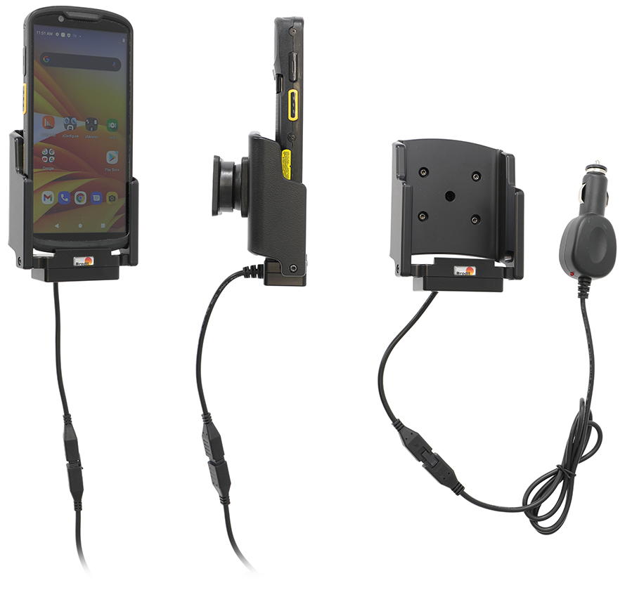 Brodit 712307 - Handy/Smartphone - Aktive Halterung - Auto/Innenbereich - Schwarz, Ansicht 2