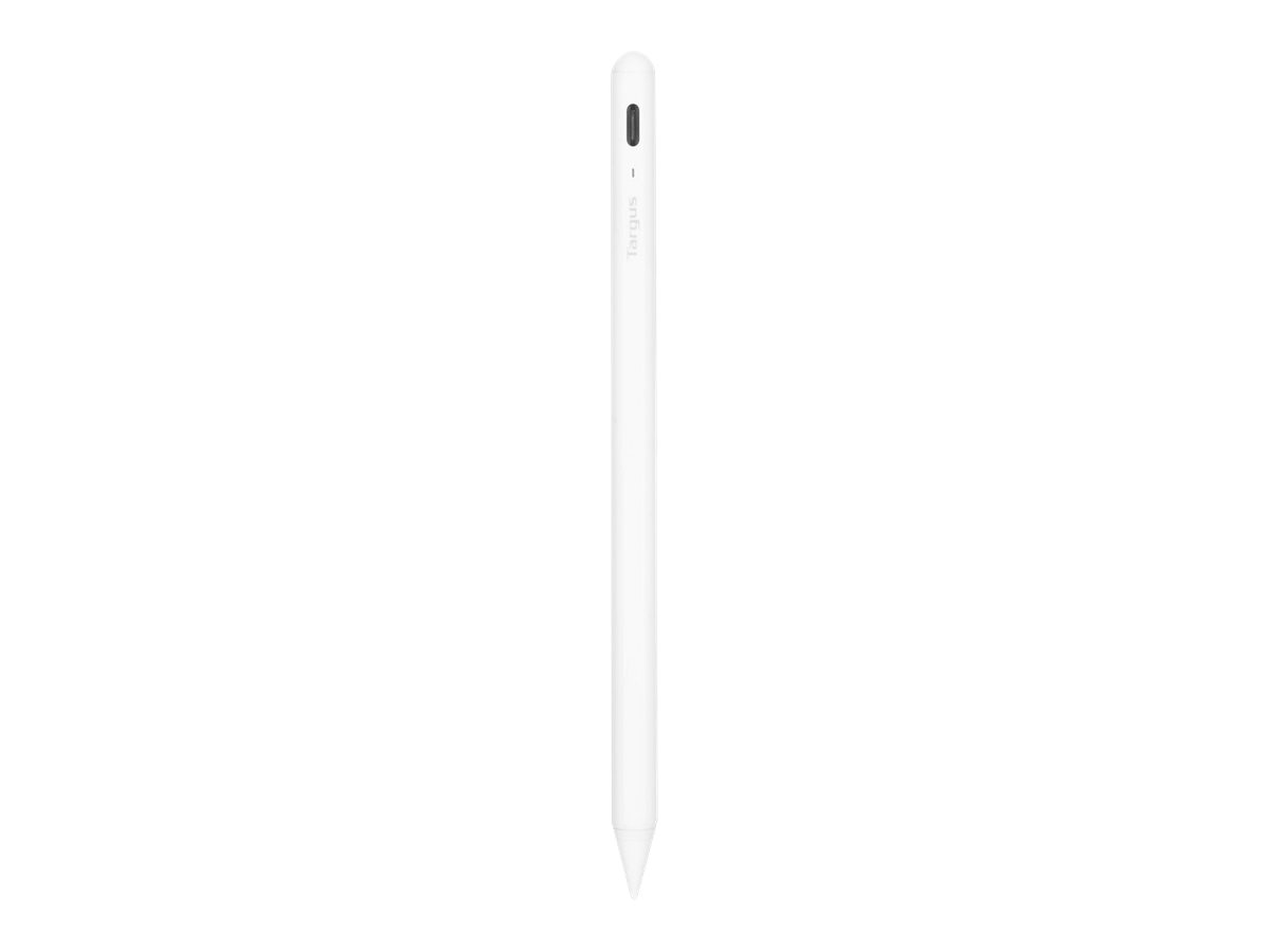 Targus - Aktiver Stylus - antimikrobiell - weiß - für Apple 10.2-inch iPad, 10.5-inch iPad Air, 10.9-inch iPad Air, 12.9-inch iPad Pro