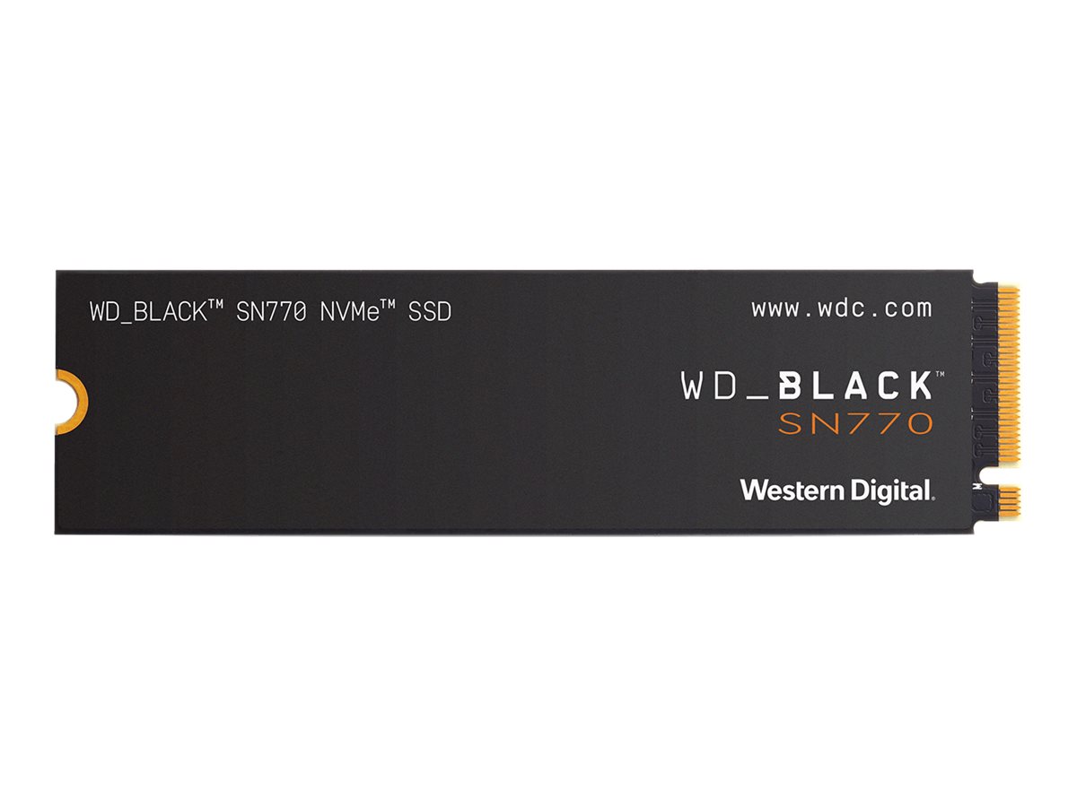 WD_BLACK SN770 WDS100T3X0E - SSD - 1 TB - intern - M.2 2280 - PCIe 4.0 x4 (NVMe)