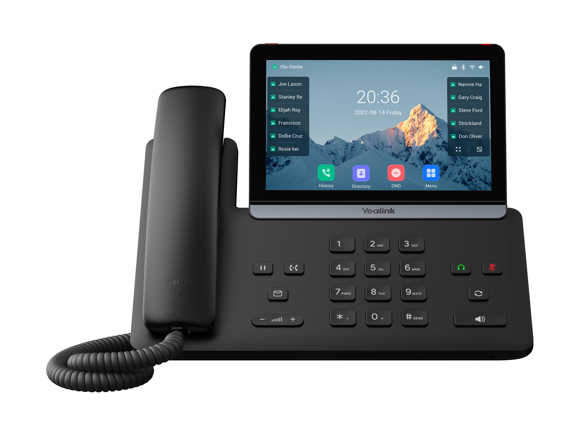 Yealink SIP-T87W IP Phone - VoIP-Telefon - Voice-Over-IP, Ansicht 3
